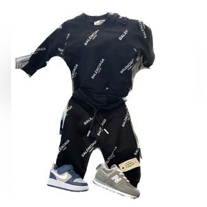Baby Balenciaga track suit